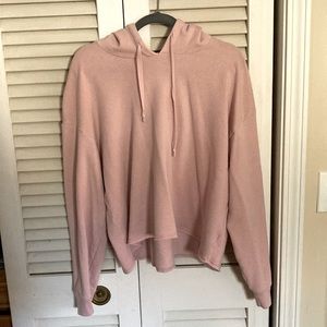 Boxy cropped hoodie